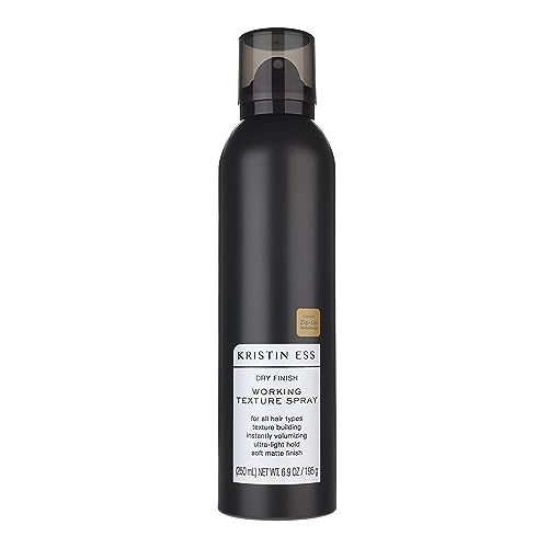Kristin Ess Hair Soft Shine Beach Wave 6.7 oz + Dry Finish Working Texture 6.9 oz Hair Sprays