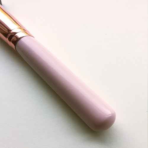 Kabuki Brushes 2pcs Foundation Blush Brush Makeup Brushes for Liquid Cream Powder Professional Cosmetics Blender Brush Face Blending Buffing Brushes Thick Soft Synthetic Fibers Flat Top (Pink)