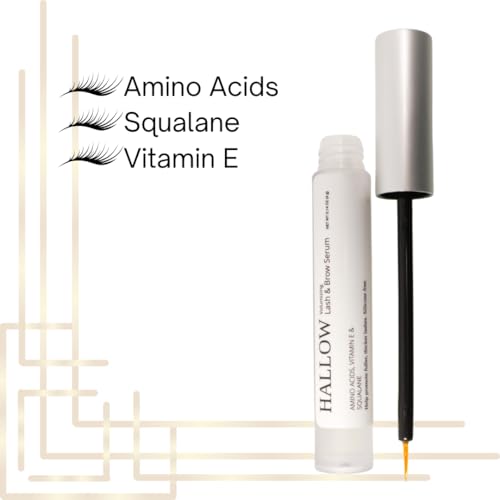 Lash, Volumizing Lash and Brow Serum, with Amino Acids, Vitamin E and Squalane, 0.14 oz