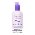 Function of Beauty Wavy Leave-In Hair Conditioner 7 Fl Oz - Anti-Frizz & Moisture