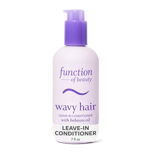 Function of Beauty Wavy Leave-In Hair Conditioner 7 Fl Oz - Anti-Frizz & Moisture