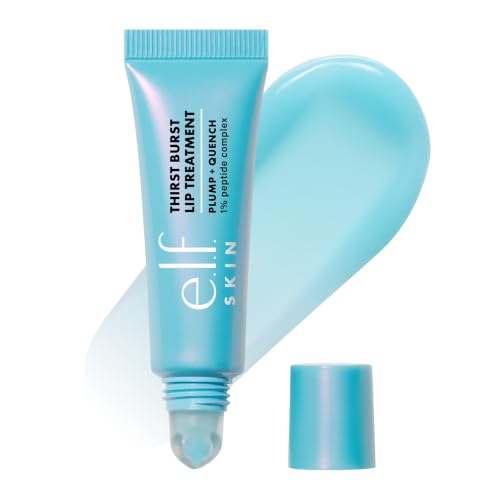 e.l.f. SKIN Thirst Burst Lip Treatment Sheer Blue Hibiscus 0.35oz - Hydrating & Plumping
