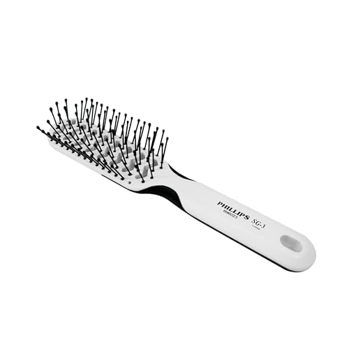 Phillips Brush SG-3 Ultra-Light Signature Hair Brush, “W” Vented HairBrush for Quick Blow Drying & Superior Styling