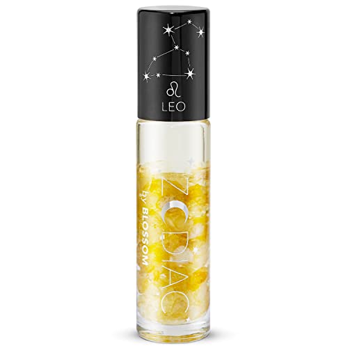 Zodiac Lip Gloss with Crystals - Vanilla Scented, Moisturizing