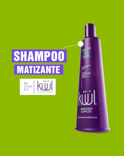 KUUL Purple Matizant Shampoo 33.81 oz - Neutralizes Yellow Tones