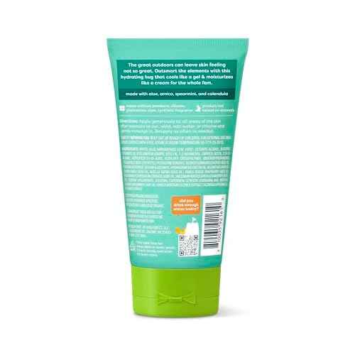 BabyGanics After Sun Gel Cream, Mellow Melon, 5oz