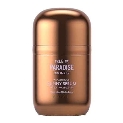 Isle of Paradise Sunny Serum Liquid Bronzer – Buildable Face Tanner