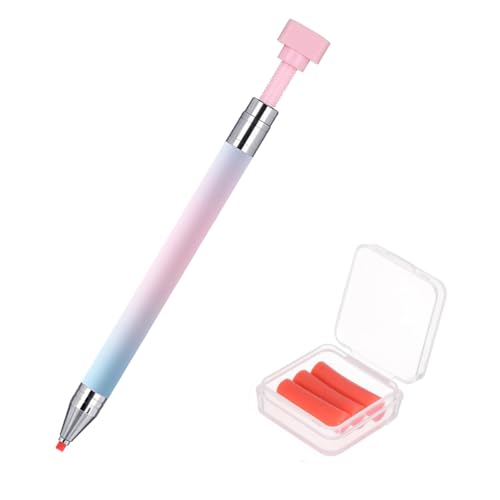 Rhinestone Picker Tool - Refillable Wax Pen with 3 Refills for Nail & Diamond Art