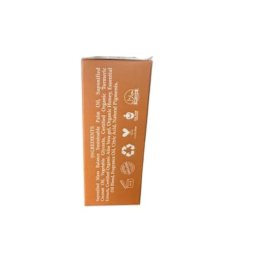 Shea Olein TURMERIC HERBAL SOAP WITH ALOE VERA & HONEY