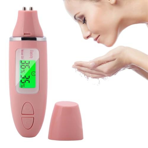 Portable Digital Skin Moisture Analyzer with LCD Display