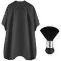 Professional Barber Cape 47x56" with Neck Duster Brush