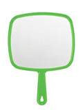 BEFUI Green 12.4x9 Inch Handheld Shower Mirror, Wide View & HD Reflection