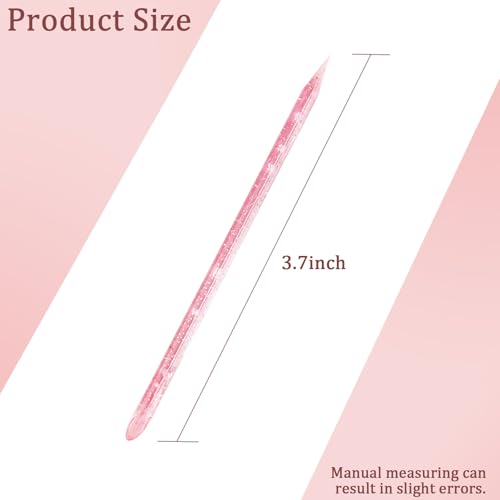 Disposable Nail Cuticle Sticks 100-Pack Double Sided Manicure & Pedicure Tools