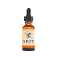 GRIT Cowhide & Bourbon Premium Beard Oil (1 Fl oz) | Coconut Oil, Vitamin E | Beard Oil for Grooming | Hydrating Conditioning Oils | Softens Brittle & Dry Facial Hair |