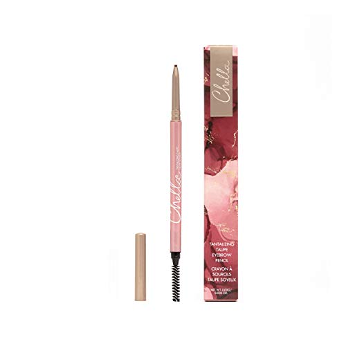 Chella Good Drama Vegan Mascara and Eyebrow Pencil Bundle, Tantalizing Taupe