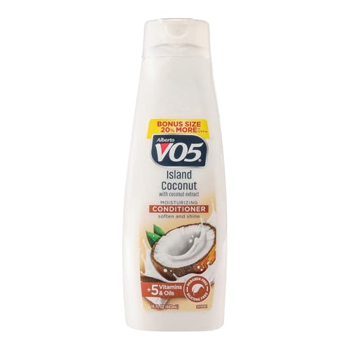 VO5 Conditioner Silky Experience Island Coconut 12.5 Oz (Packaging May Vary)