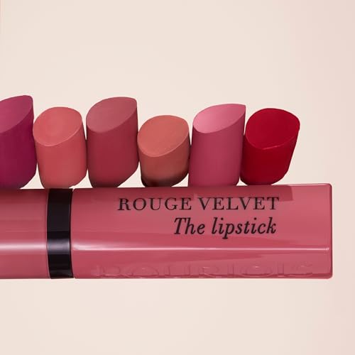 Bourjois Rouge Velvet Lipstick 04 Hip Hip Pink 2.4g