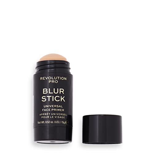 Revolution Pro, Makeup Primer - Blur Stick, Matte Finish, Lightweight & Breathable Pore Minimizer Face Primer, Leaves Skin Looking Flawless, All Skin Tones and Types, 0.52 oz