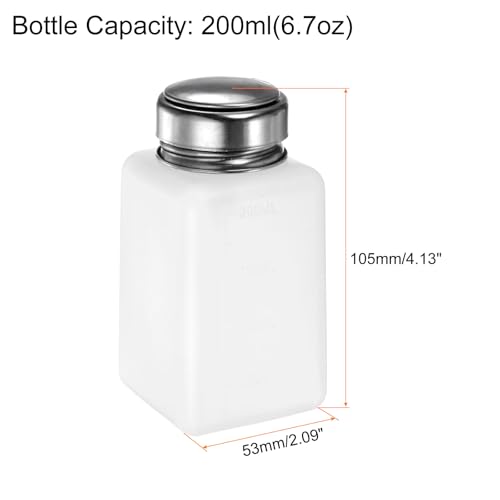 200ml Solvent Alcohol Dispenser Pump Bottle