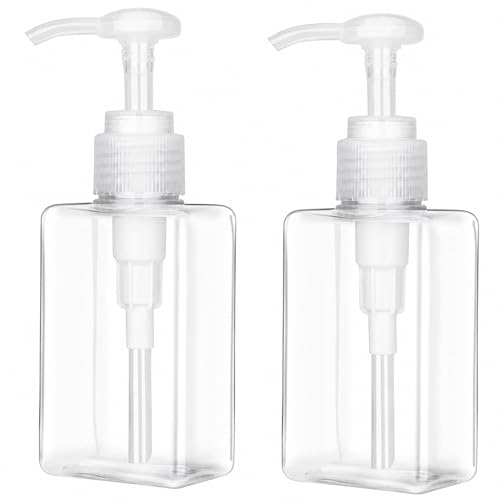 150ml Pump Bottles, 2-Pack Refillable Lotion Dispenser