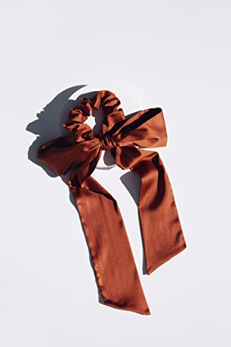 Kristin Ess The Scrunchie & Scarf Set - Rust