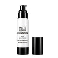 CCbeauty Clown White Liquid Makeup Foundation, White Face Painting Kit, Flawless & Full Coverage Demi Matte Finish, Professional Body Paint For Halloween Party, Skeleton, Joker, Mime, Goth Makeup