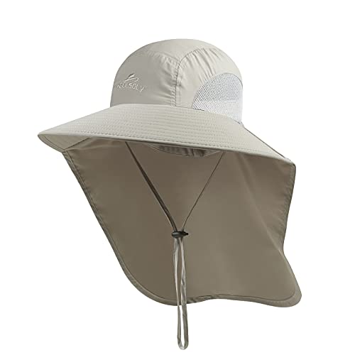 Men's Outdoor Sun Hat with 50+ UPF Protection & Wide Brim