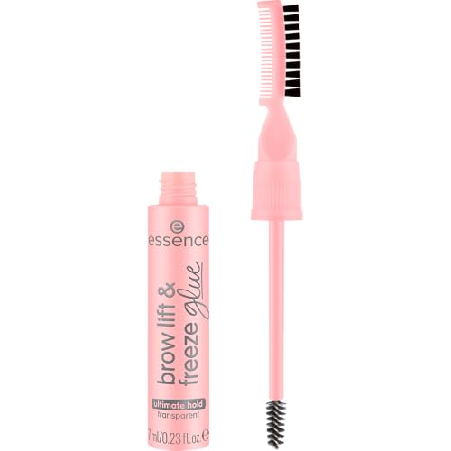 Essence Brow Lift & Freeze Eyebrow Gel with 18-Hour Hold, Clear Control
