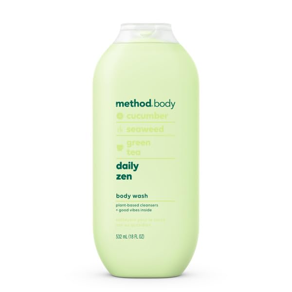 Method Body Wash Variety, 1 Daily Zen, 1 Pure Peace, 18 OZ Each, 1 CT