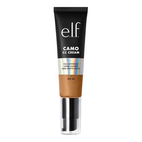e.l.f. Camo CC Cream SPF 30 - Full Coverage Foundation, Tan 400W
