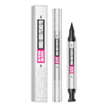 2-in-1 Double Head Winged Eyeliner Stamp - Waterproof, Smudge-Proof & Fade-Resistant Black Liquid Liner Cat Eyes(2 pcs)