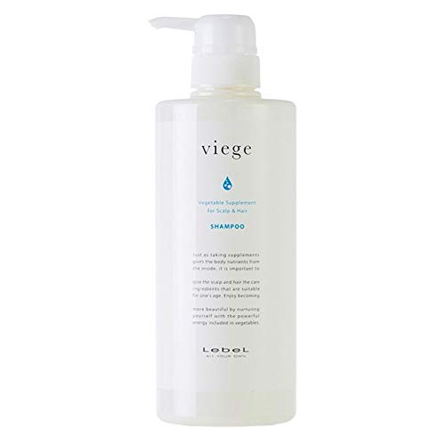 Lebel Viege Hair Shampoo 600ml - Natural Volume & Healthy Shine