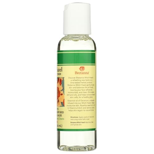 Witch Hazel Toner Geranium Rosehip, 2.25 fl oz