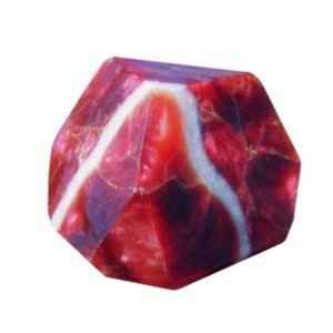 TS Pink Star Ruby SoapRocks - Soap that looks like a Rock ~ 6 oz. Gem Rocks Birthstone Jabn Gemstone