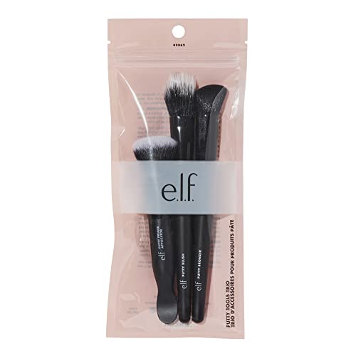 e.l.f. Putty Tools Trio - 3 Face Makeup Brushes