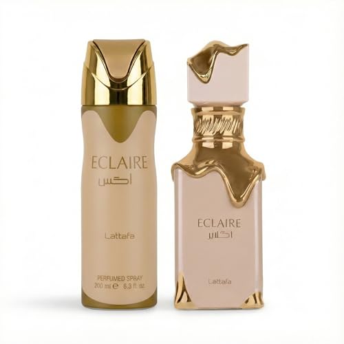 Lattafa Eclaire 2-Piece Gift Set - 100ml EDP + 200ml Body Spray