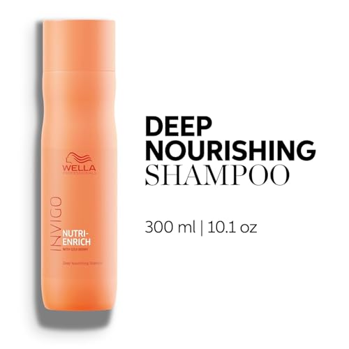 Wella Professionals Invigo Nutri-Enrich Shampoo & Conditioner Set, Deep Moisturizing, For Dry & Damaged Hair