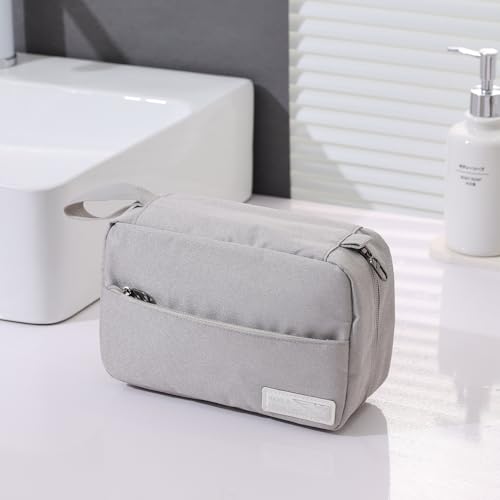 FabDay Travel Toiletry Bag with Hanging Hook – Water-Resistant
