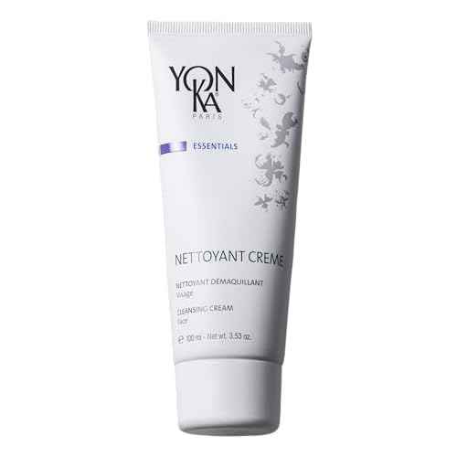 Yonka Nettoyant Creme | Cleansing Makeup Remover Cream | Remove Impurities with Calming Peppermint and Plant Glycerin | For Sensitive to Acne Prone Skin | Paraben-Free | 3.53 oz