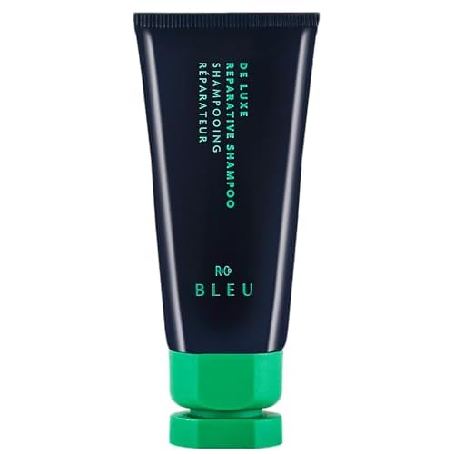 R+Co BLEU De Luxe Reparative Shampoo Mini | Hydrates + Strengthens + Adds Shine | Vegan, Sustainable + Cruelty-Free | 1 Oz