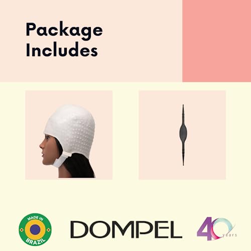 Dompel Silicone Highlight Hair Cap with Needle Applicator