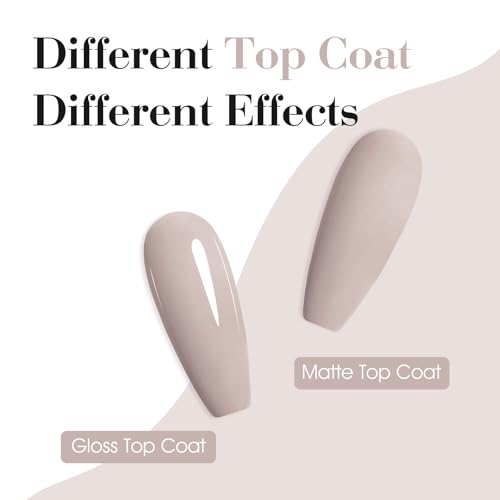CANNI Nude Gel Nail Polish 1Pcs Beige Nude UV/LED Soak-Off Gel Polish 9131