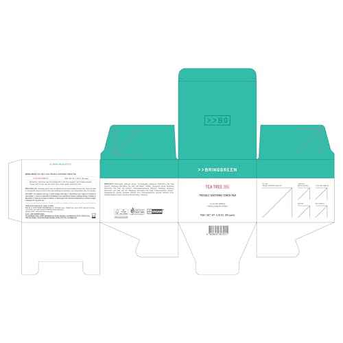 BRING GREEN Tea Tree CICA Soothing Toner PAD | Korean Daily Skincare Routine with Mild Formula, Cooling for Soothing and Hydrationg Effect, Vegan Certified Toner Pads 90 Count, 5.29 Fl. OZ.