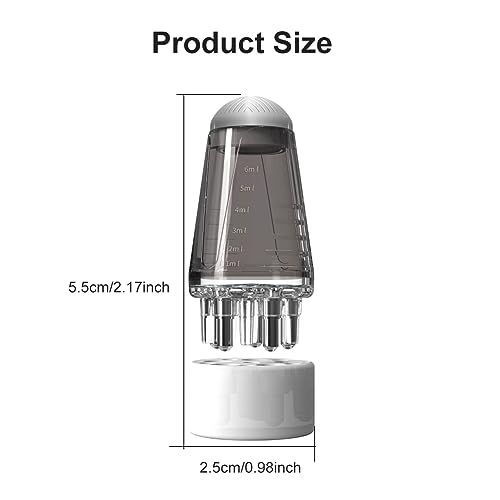 Scalp Applicator Bottle with Massager Comb for Hair Oil