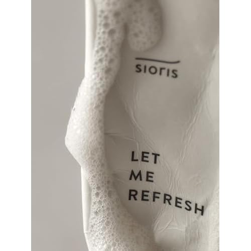 SIORIS Let me refresh foam cleanser 120ml 4.05fl.oz. slightly acid cleanser, nourish and soothe skin Korean skincare gift