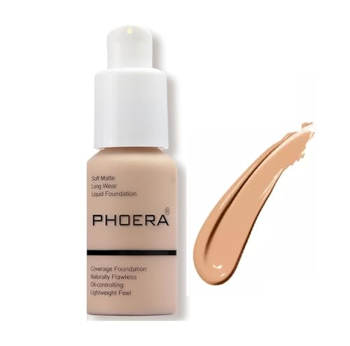 Phoera Full Coverage Foundation 30ml - Matte Oil Control