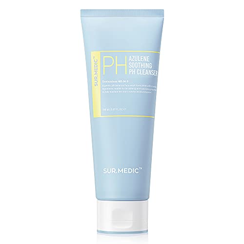 SUR.MEDIC+ Azulene Soothing pH Cleanser for Sensitive Skin - 5.07 oz