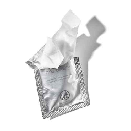 RMS Beauty Makeup Remover Wipes ? Gentle, Hypoallergenic Facial Cleansing Towelettes with Nourishing Ingredients, Effective for All Skin Types, Travel-Friendly, 30 Count Pack