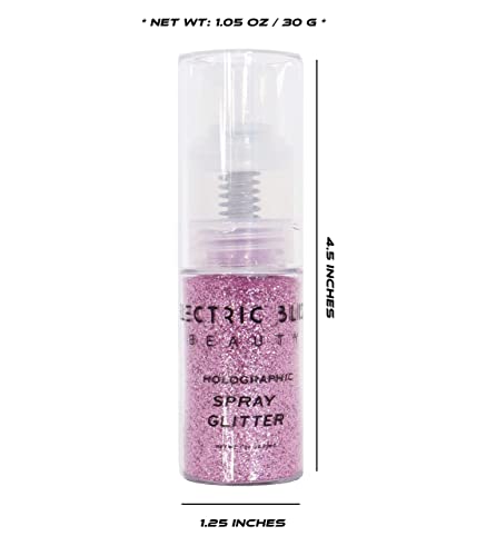 Pink Holographic Glitter 30g | Face Hair Eye Body