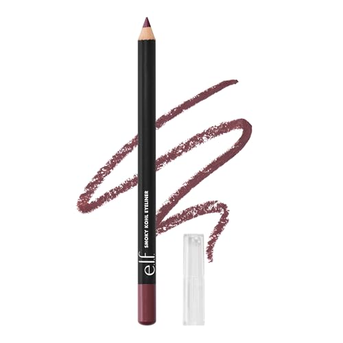e.l.f. Smoky Kohl Eyeliner Pencil - Plum & Go Long-Lasting, Vegan Eye Makeup
